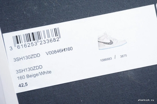 BOX CN8607-002 OG SHOE X HIGH JORDAN (DIOR ) 1 CN8607-002 DIOR AIR 0516